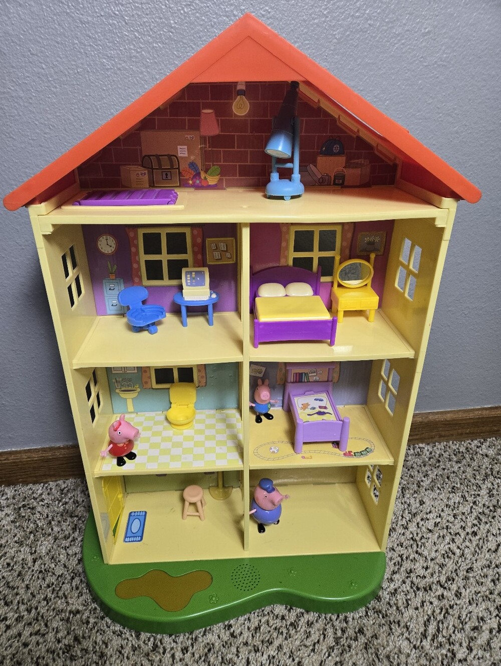 Peppa Pig Big House With Figurines